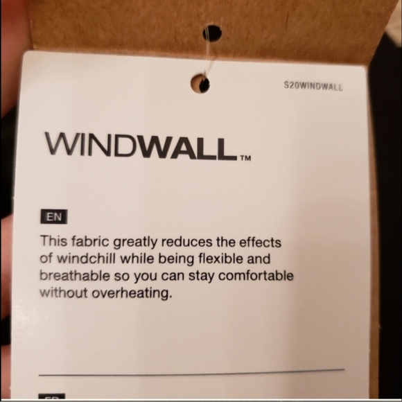 North Face Coach Collard Jacket Black Wind Wall Technology Size Medium NWT - Picture 10 of 12